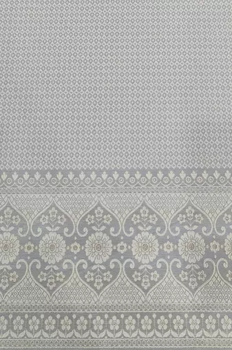 Grey daman weaving jodhpuri for men