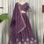 Designer Wine Purple Dori & Thread Work Festive Wear Lehenga Choli Set