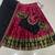 Rani Pink & Black Zari Border Lehenga Choli