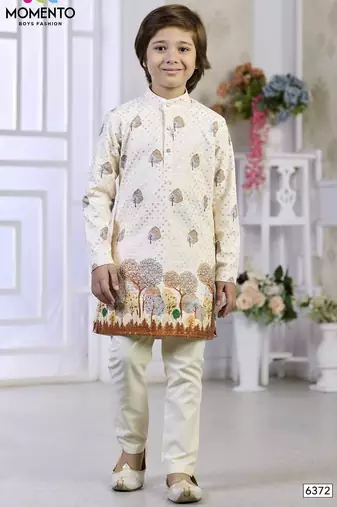 off white floral traditional festive wear momento fashions