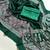 Green Color Printed And Mirror Work Silkm Blend Saree