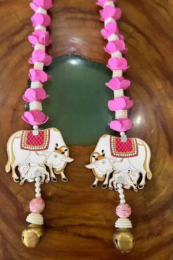  handmade hanging decor for bedroom living room wall decoration (pack of 2)