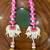  handmade hanging decor for bedroom living room wall decoration (pack of 2)