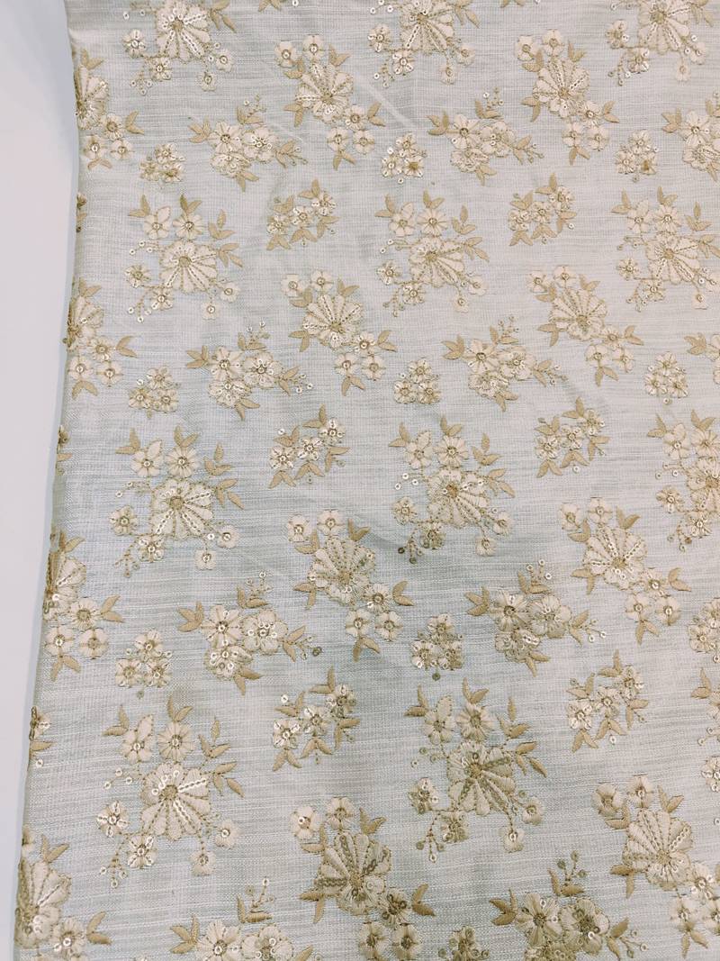 Beige Sequence Jodhpuri Men Sherwani Premium Ethnic