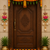 traditional lotus patch small hanging for decorative hanging for toran for home decor (pack of 2)