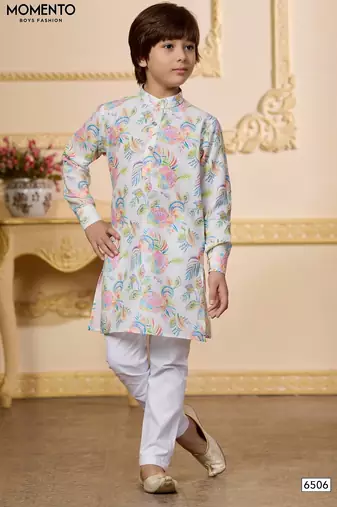  cotton off white floral festive wear momento fashions