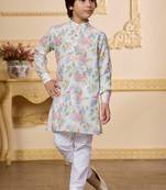  cotton off white floral festive wear momento fashions