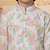  cotton off white floral festive wear momento fashions