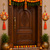 handmade multicolour traditional hanging for decoration hanging for festival toran home decor (pack of 2)
