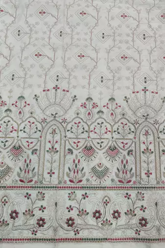 White classy embroidery jodhpuri for men