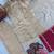Cream embroidery pure jimmy choo fully stitched palazzo suit set