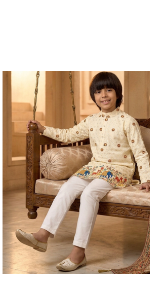 off white ethnic wear for festivals & weddings momento fashions 5
