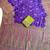 Purple Color Zari Weaving Work Silk Blend Saree