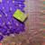 Purple Color Zari Weaving Work Silk Blend Saree
