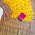 Mustard Color Zari Weaving Work Silk Blend Saree