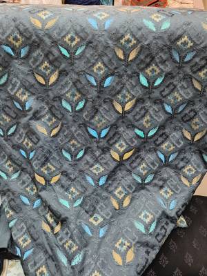 Grey color embroidery hand paint jodhpuri for men designer bandhgala ethnic wear 3