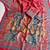 Red Color Zari Weavind Work Silk Blend Saree