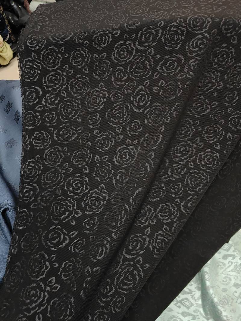 Black color imported flower jodhpuri for men designer bandhgala ethnic wear