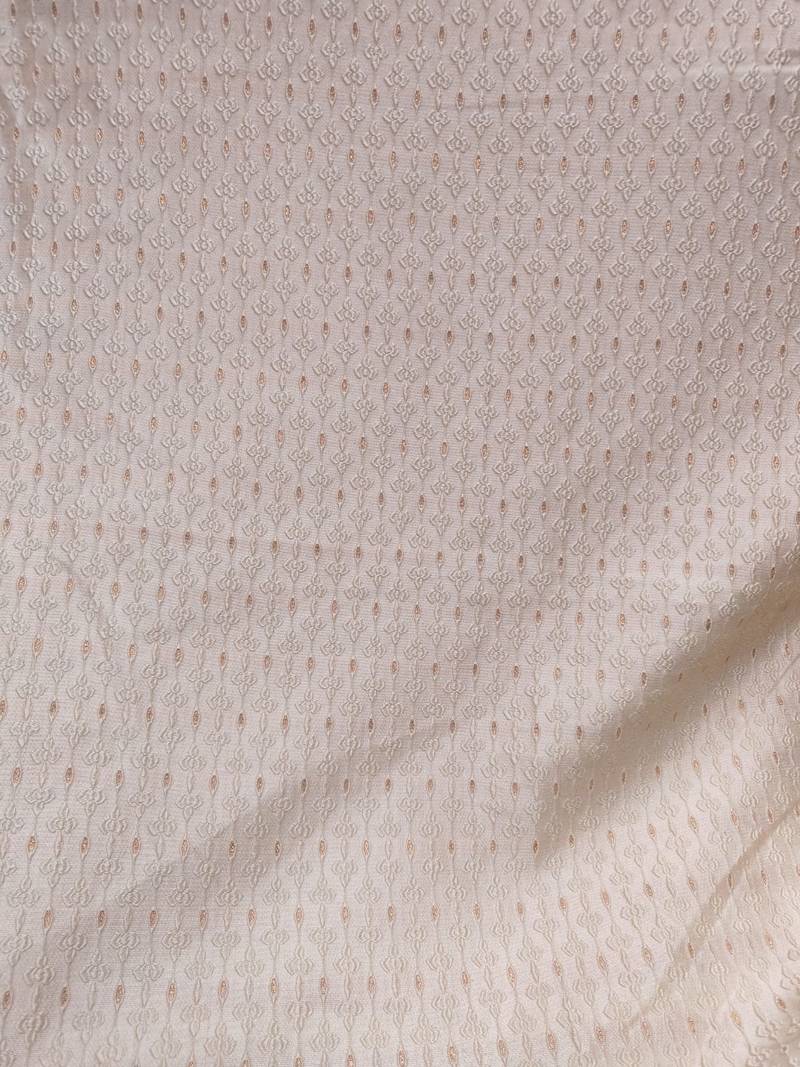 Beige color golden jari weaving jodhpuri for men designer bandhgala ethnic wear