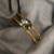 Gold plated luxe green stone crystal cuff bracelet