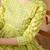 Ftdiva women's  embroidered anarkali green printed kurti in rayon