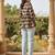 Ftdiva women's multicolor printed kruti in rayon