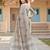 L brown linen saree with blouse