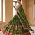 Green Mirror Navratri Lehnega Choli With Dupatta