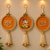  handmade multicolour hanging ganesh ji shubh-labh for toran for home decor (set of 1)
