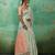 Pista linen saree with blouse