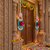 handmade multicolour traditional hanging for decoration hanging toran for home decor (pack of 2)