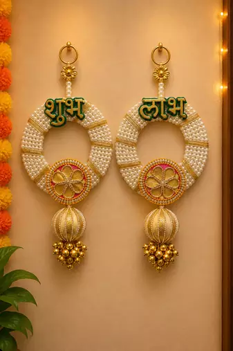 traditional hanging for decoration hanging for all festival toran for home decor (pack of 2)