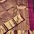 banarasi silk blend purple color women's saree with blouse