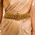 Traditional Lakshmi Temple Waist Belt, South Indian Bridal Saree Jewelry