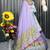 Mutli Color Digital Print And Mirror Work Slik Blend Lehenga Choli
