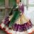 Mutli Color Digital Print And Mirror Work Cotton Lehenga Choli