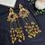 Indian Statement Earrings, Long Multicolor stone Earrings, Red Bridal Kashmiri Jhumka Earrings