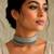 Antique Oxidised Silver Tribal Hasli Necklace | Vintage Ethnic Statement Hasli Torque Necklace