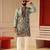Sky blue v neck kurta for men | premium sort kurta