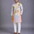 Multicolor printed cotton silk kurta set