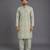 Multicolor printed cotton silk kurta set
