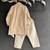 Off white embroidered cotton silk kurta set