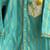 Blue woven cotton silk kurta set