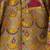 Mustard yellow embroidered cotton silk bandhgala set
