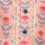 Peach pink printed cotton silk kurta set