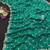 Green silk blend sequins work embroidered saree