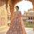 brown net embroidered traditional lehenga choli