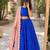 royal blue silk blend embroidered traditional lehenga choli upto 44