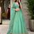 sea green silk blend embroidered traditional lehenga choli upto 44