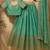 sea green silk blend embroidered traditional lehenga choli upto 44